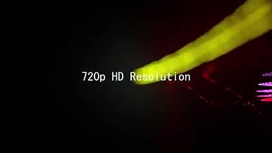 彩色粒子抖动背景音乐文字标题片头视频的预览图